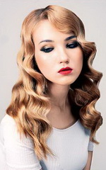 Чёткие рельефные локоны Чёткие рельефные локоны