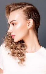 Кудри и «корсет» из невидимок Кудри и «корсет» из невидимок