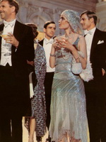 Платье в стиле 20-х годоа Миа Фэрроу фильм Великий Гэтсби, 1974 год Платье в стиле 20-х годоа Миа Фэрроу фильм Великий Гэтсби, 1974 год