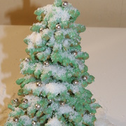 Ёлочка из заварного теста