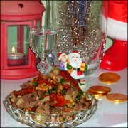 Салат-закуска "Язык проглотишь" под водку