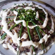 Салат из говядины с редькой и репчатым луком с любовью