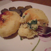 Картофельные зразы с сыром и зеленью