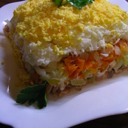 Салат "Мимоза". Свежий взгляд.