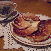 Яблочные оладушки