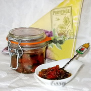 Конфитюр из помидорок черри и базилика