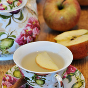 Имбирный чай с корицей, яблоком и мёдом (согревающий, полезный, вкусный)