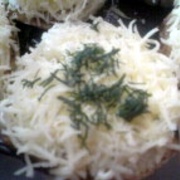 Гренки с сыром и укропом