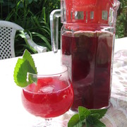 Ягодный компот с мятой "Вспомним лето!"