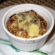 Блинчики с грибным жюльеном