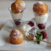 Ром-баба с кремом "Шантили"