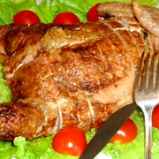 Курица фаршированная (альтернатива мясной нарезке на праздничный стол)
