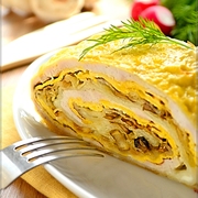 А-ля штрудель с курицей и грибами