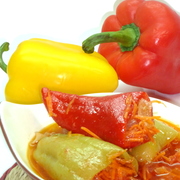 Перец фаршированный овощами из серии " Заготовки на зиму"