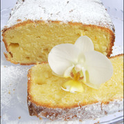 Творожно-апельсиновый кекс