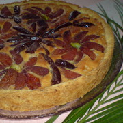 Тарт с сухофруктами и марципановым кремом(флешмоб НХЗС)