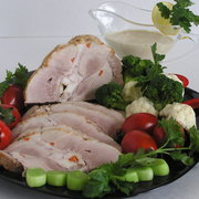 Буженина шпигованая на парУ.