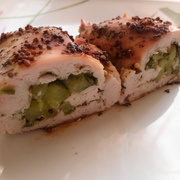 Куриный рулет с цуккини