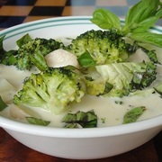 Крем суп с Гребешками,Броколи и Грибами ! ! !