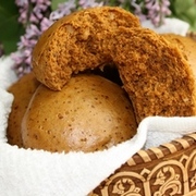 Медовые пряники с грецкими орехами на пару.