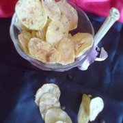 Картофельные чипсы за 10 минут)