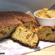 Закусочный оливковый хлеб „Тоскана“ испеченный в рукаве для запекания