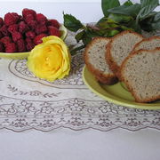 Кекс с халвой « Пустячок на постном масле».