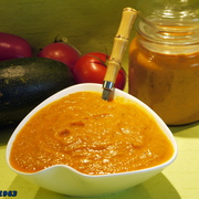 Кабачковая икра из рукава (нетрудоемкий способ приготовления)