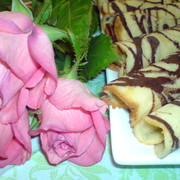 Нежные хрупкие трубочки с шоколадом/подарок Светланке/ма-ма/