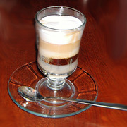 Коктейль кофейный слоистый "Черный кот"