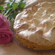 Пирог "ШОКОЛАД-МИНДАЛь-МЕРЕНГА"/мой скромный подарок замечательной и талантливой Наташе(Ruletka)