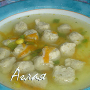 Суп куриный "Светофор"- очень быстрый