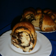 Апельсиновый пирог с шоколадом