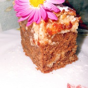 Шоколадный кекс с творогом