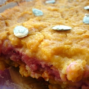 Рисовая запеканка с тыковкой и клюковкой)