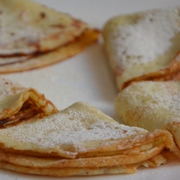 Тонкие блинчики на кефире и кипятке