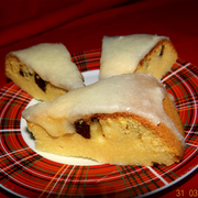 Твороженно-медовый манник с черносливом