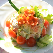 Салат "Весеннее настроение"