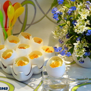 Десертные яйца с твороженным кремом