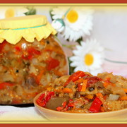 Соте из баклажанов (мультиварка)