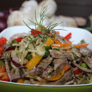 Салат из свиного языка