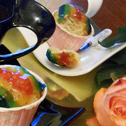 Капкейки "Радужные"