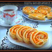 Рулетики с тыквой