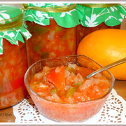 А-ля "ЛЕЧО" с патиссонами "Летний триллер"