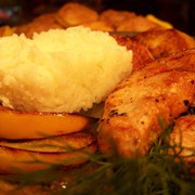 Филе индейки с айвой