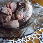 Соте из куриного филе и айвы в мультиварке