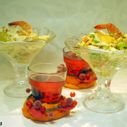 Очень вольное  прочтение салата „Вальдорф“ (два варианта для дам и кавалеров)