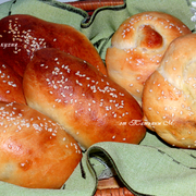 Пирожки с двумя начинками (вариант, новогодняя эстафета)