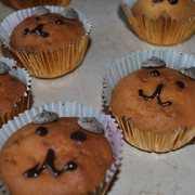 Кексы-мишки для детского праздника (из моего детства)