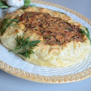 Луковый пирог "Сливочное наслаждение" -  угощение для Айнуры (т\с «Кухня»)